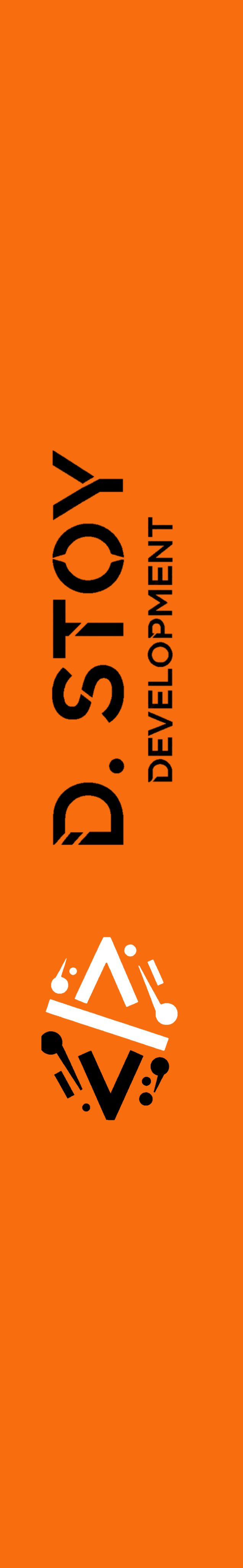 D.Stoy Development Banner Logo - Vertikal